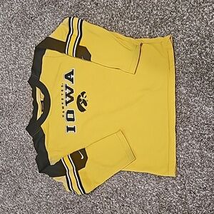 Boys 3t Nike Black & Gold Iowa Hawkeyes long sleeve shirt